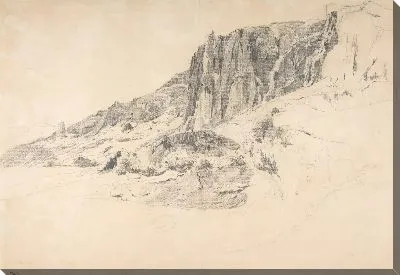 Картина Скалы Мальбек в Мон-Дор, Овернь