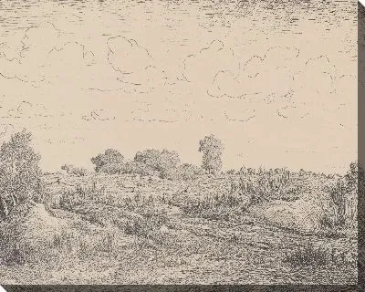 Картина Равнина в Бяу