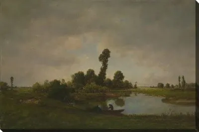 Картина Речной пейзаж №27