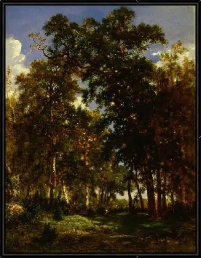 Картина Лесная поляна