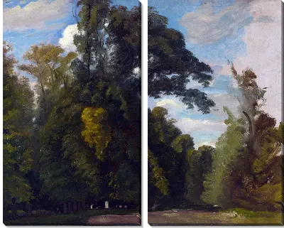 Картина Деревья в парке Сен-Клу (Trees in the Park at Saint-Cloud)