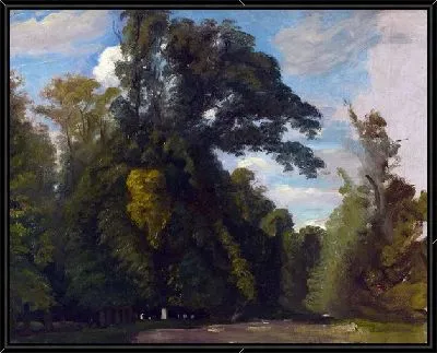 Картина Деревья в парке Сен-Клу (Trees in the Park at Saint-Cloud)