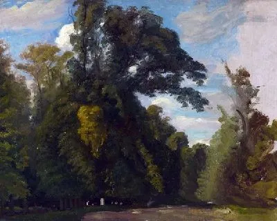 Картина Деревья в парке Сен-Клу (Trees in the Park at Saint-Cloud)