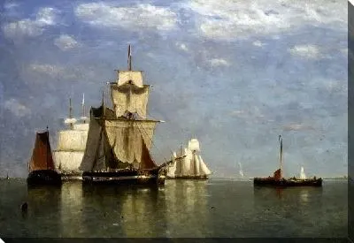 Картина Парусники (Ships)