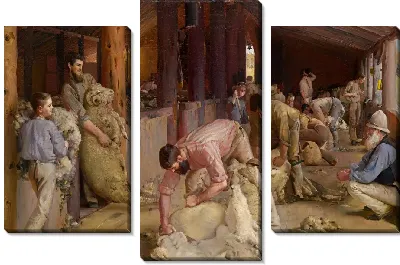 Картина Стрижка баранов