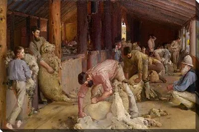 Стрижка баранов