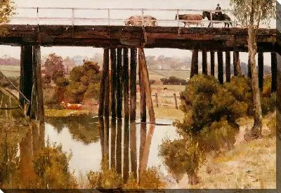 Зимнее утро после дождя, ручей Гардинера