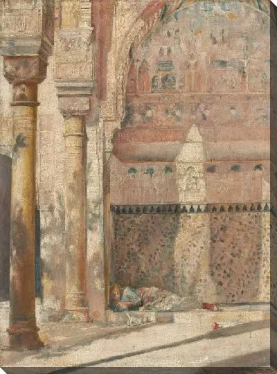 Картина Греться - угол в Альгамбре