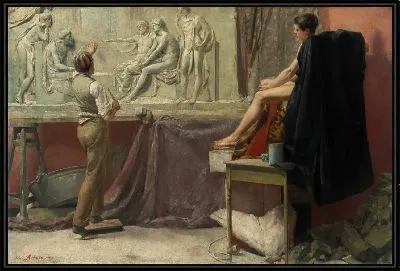 Картина Студия скульптора