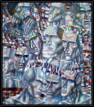 Картина Ударники (Shock-worker)