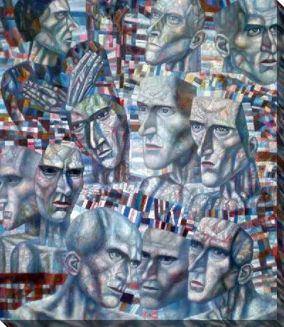 Картина Ударники (Shock-worker)