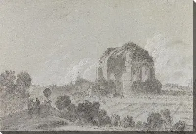 Картина Храм Минервы Медики, Рим