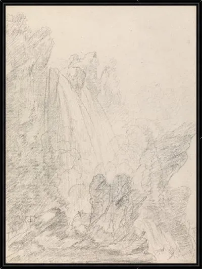 Картина Каскад в Терни