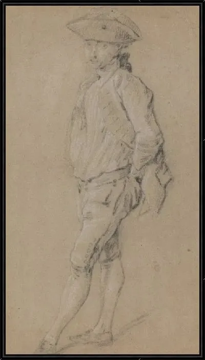 Картина Полнометражное исследование молодого человека