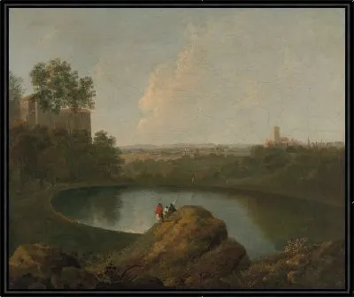 Картина Глава озера Неми