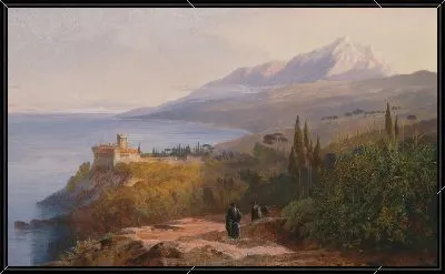 Гора Афон и монастырь Ставроникетес