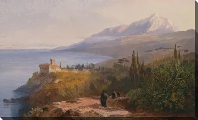 Гора Афон и монастырь Ставроникетес