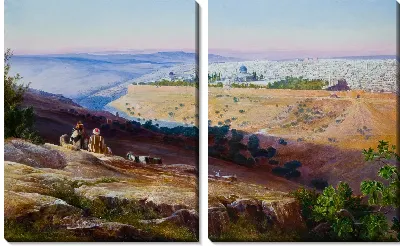 Картина Иерусалим с Масличной горы