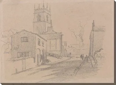 Картина Английский Загородный Город