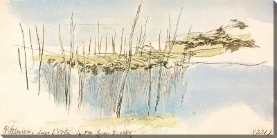 Картина Петтенаско, Лаго д'Орта, 16:00, 2 июня 1867 г. (221)