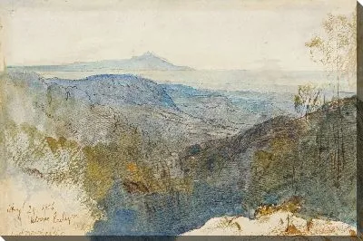 Картина Отдаленный вид на гору Афон