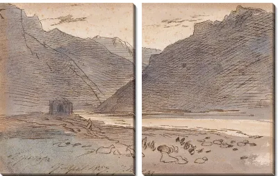 Картина Вьос, 7:15 вечера 17 апреля 1857 г.