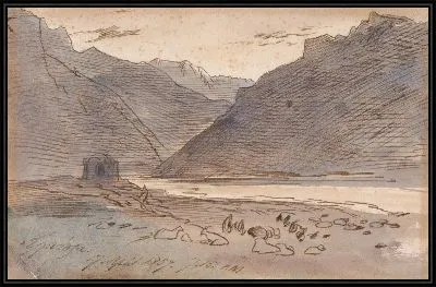 Картина Вьос, 7:15 вечера 17 апреля 1857 г.