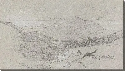 Картина Горный вид из Антродоко