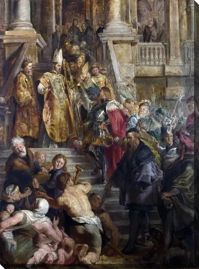 Картина Святые Аманд и Флорибер (Saints Amand and Floribert)