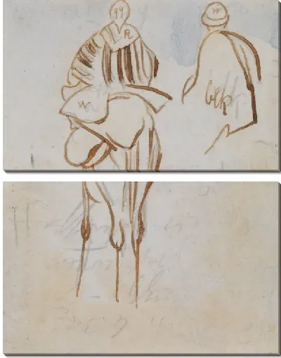 Картина Этюд египтянина на верблюде