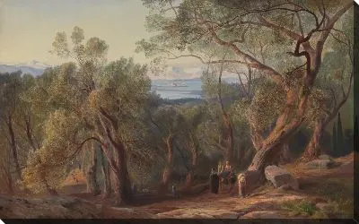 Картина Корфу из Санта Декка