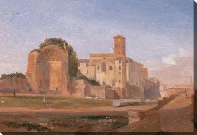 Картина Храм Венеры и Рима, Рим