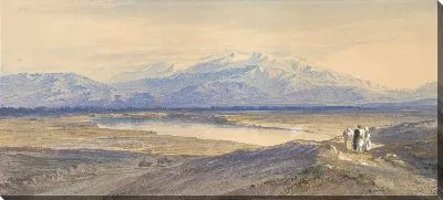 Картина Гора Олимп от Ларисы, Фессалия, Греция