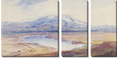 Картина Гора Олимп от Ларисы, Греция