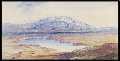 Картина Гора Олимп от Ларисы, Греция