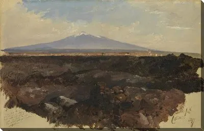 Картина Катания и Этна