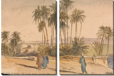 Картина Шейх Эль Вахши, Эль Луксор