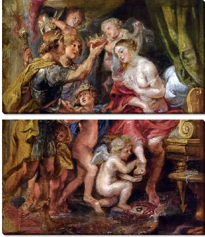 Картина Александр и Роксана (Alexander and Roxana)