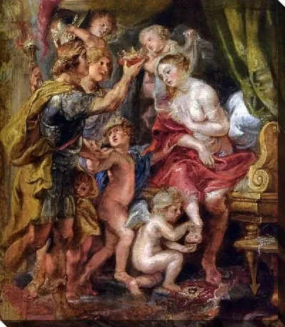 Картина Александр и Роксана (Alexander and Roxana)