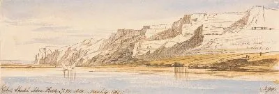 Картина Гебель Шейх Абу Фодде, 7:30, 4 марта 1867 г. (590)