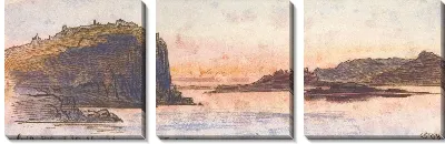 Картина Около Тафы, 6:10 вечера, 16 февраля 1867 г. (508)