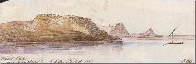 Картина Грибок Адде, рядом с Абу-Симбел