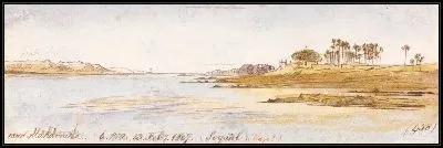 Картина Около Махарраки, 18:00, 13 февраля 1867 г. (458)