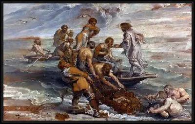Картина Чудесный уло (The Miraculous Draught of Fishes)