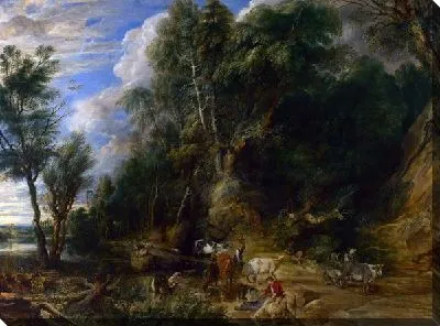 Картина Водопой (The Watering Place)