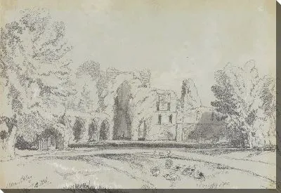 Картина Аббатство Колдер, 12 сентября. 1836