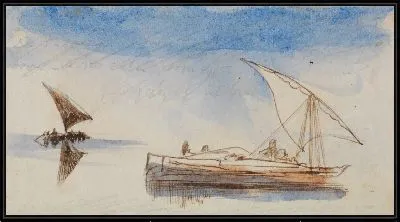 Картина Лодки на Ниле