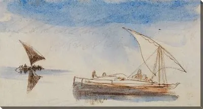 Картина Лодки на Ниле