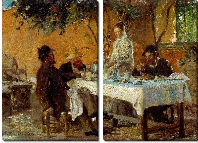 Картина Завтрак в Соре 