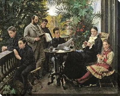 Семейный портрет Гиршпрунга 